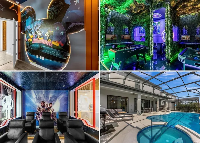 10 Bedrooms 9 Bathrooms Paradiso Grande 6216Ss Orlando